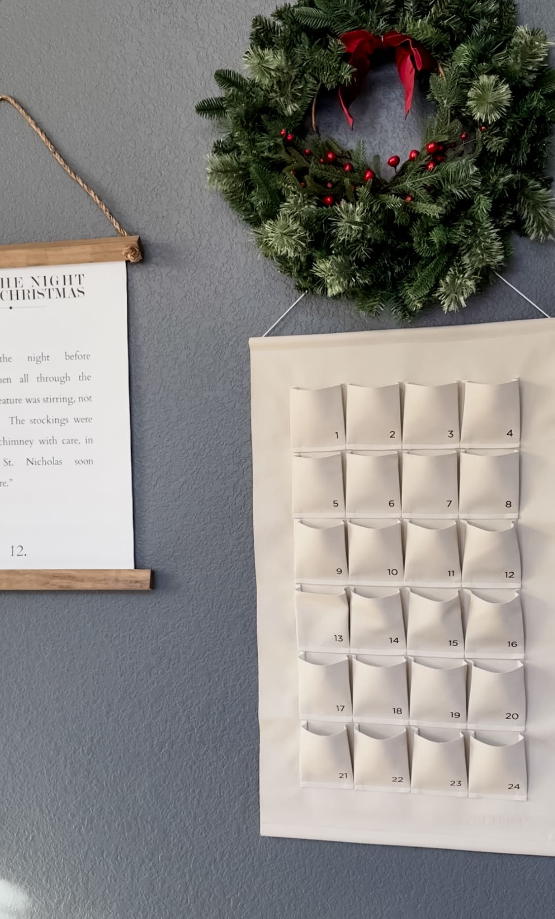 calendar containing an advent activity for every day in December leading up to Christmas